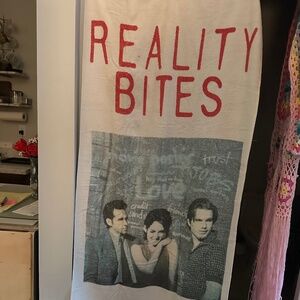 Vintage 90 movie beach towel